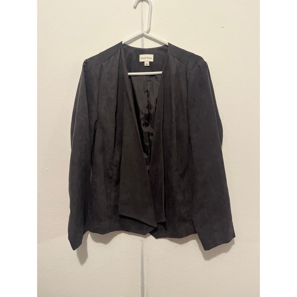 Studio works‎ women's velvet blazer